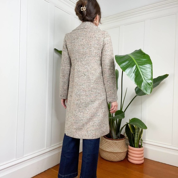 Yoshi Kondo Paris Tweed Mid-length Coat XS - Picture 4 of 8
